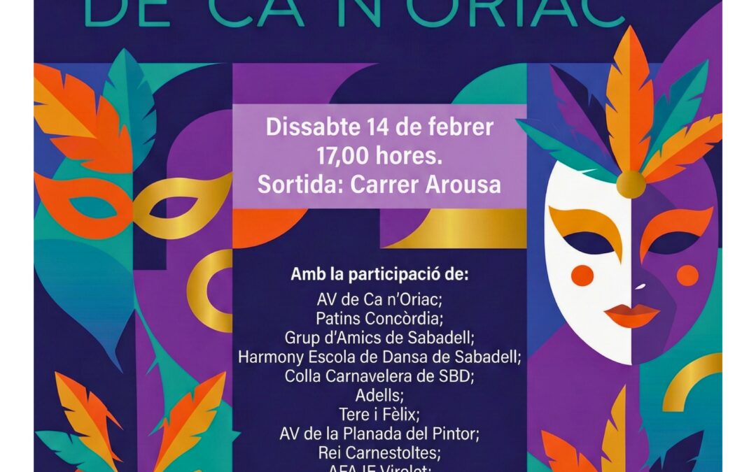 CARNESTOLTES 2026 A CA N’ORIAC