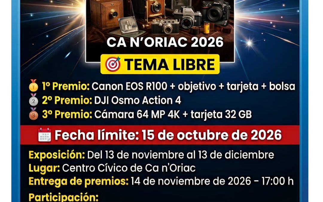 CERTAMEN FOTOGRÀFIC
